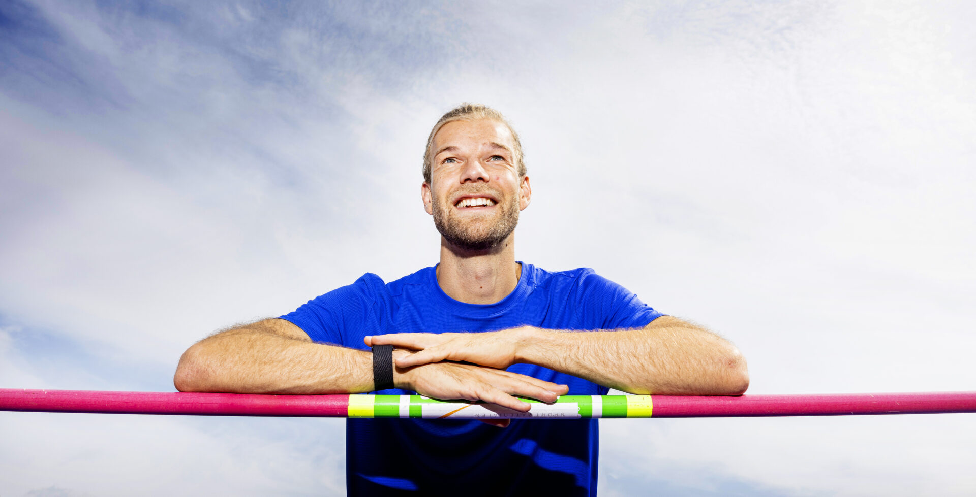 Portretten Hoogspringer Douwe Amels