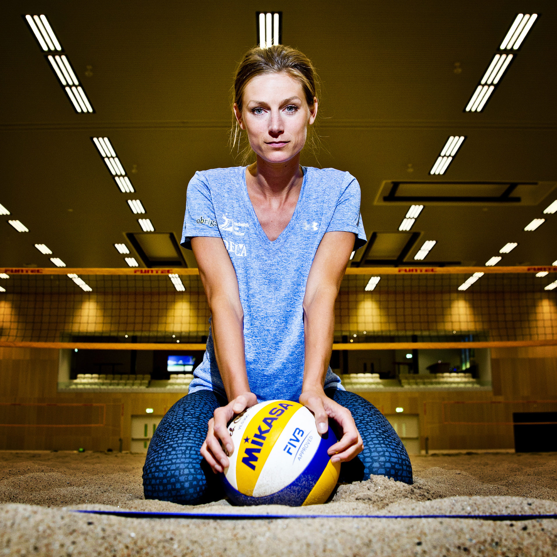 Beachvolleyballer en voormalig volleybalster Manon Flier