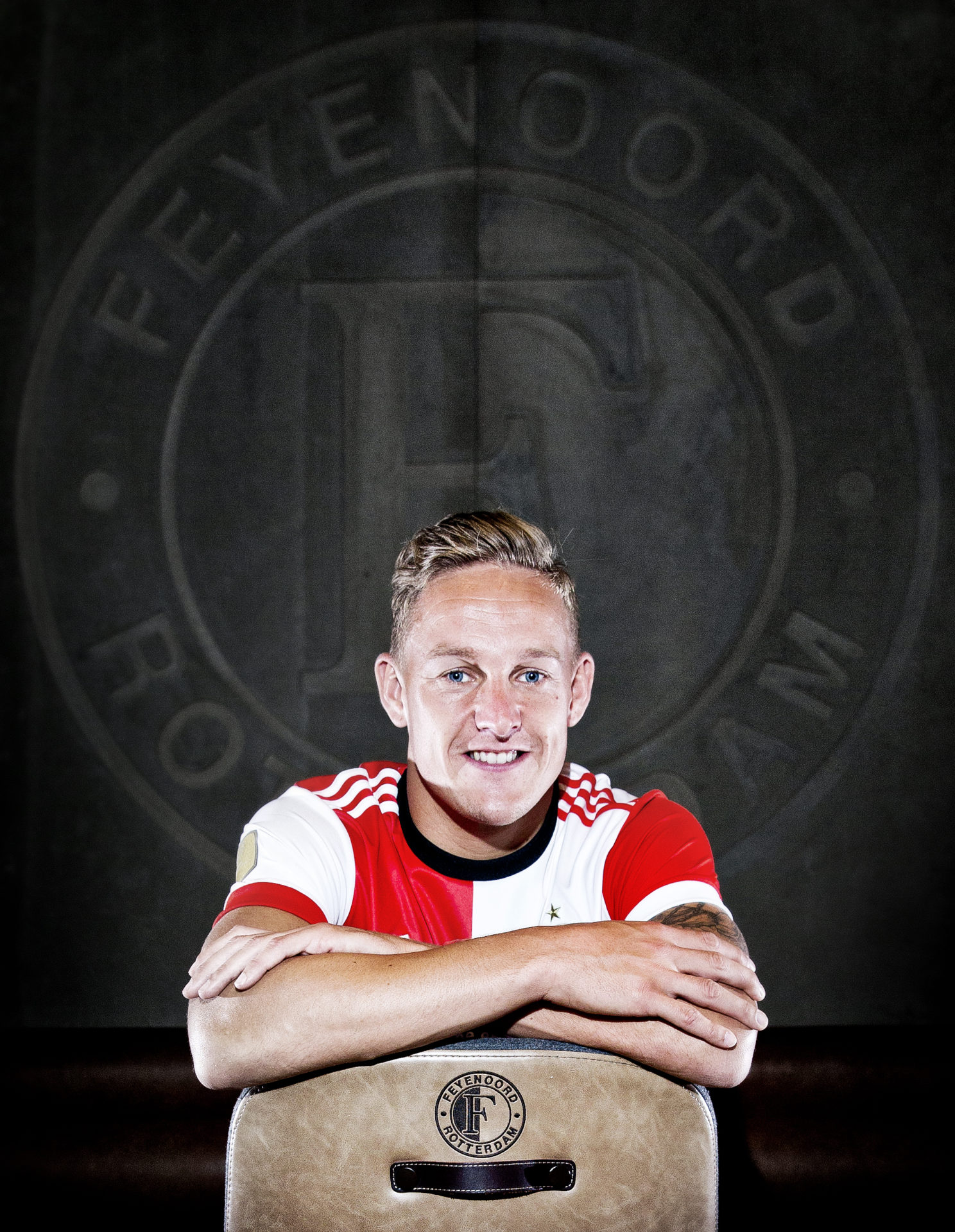 Feyenoord speler Jens Toornstra