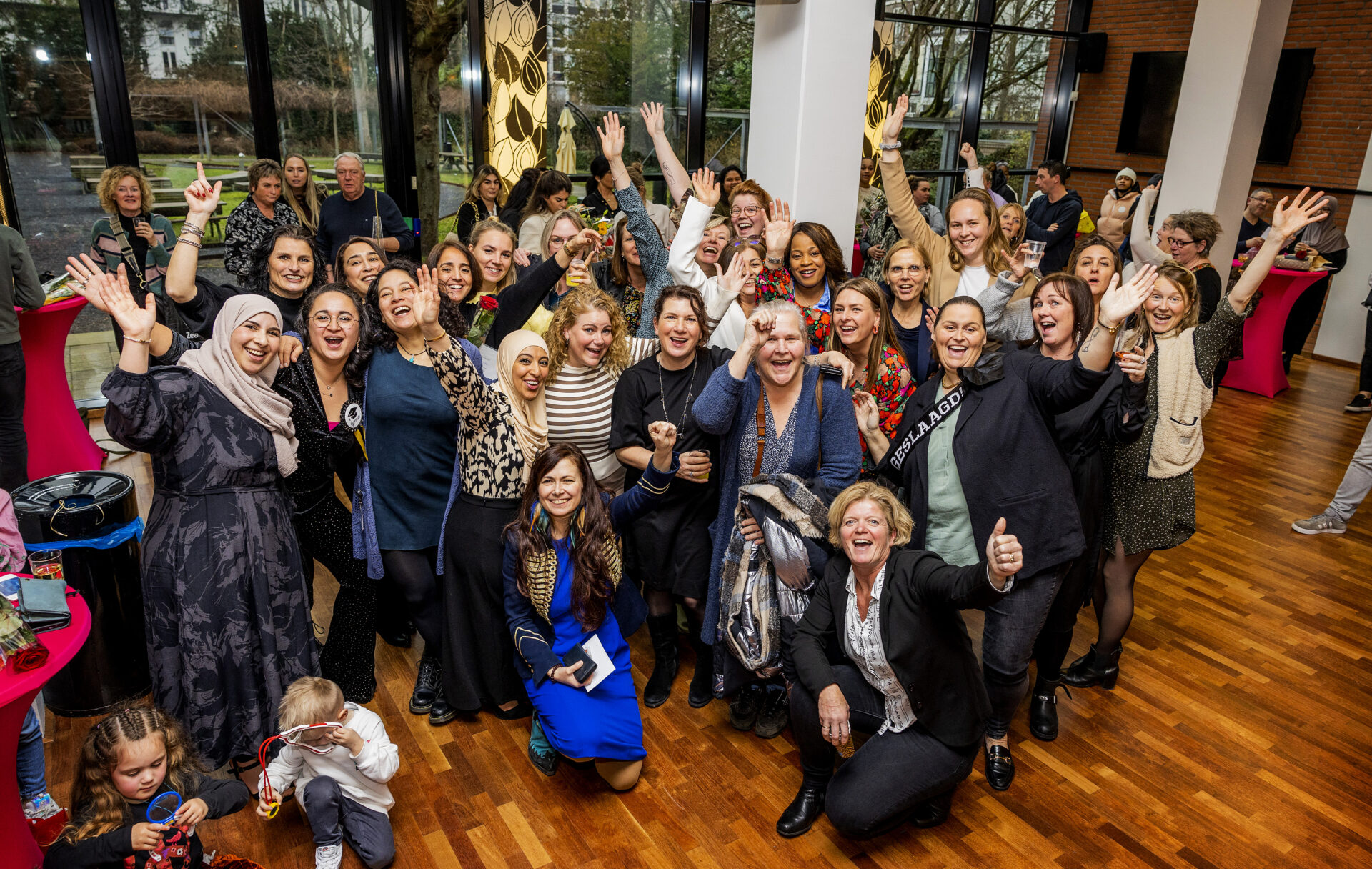 DEN HAAG - Diplomering AdPep InHolland Den Haag. - FOTO GUUS SCHOONEWILLE