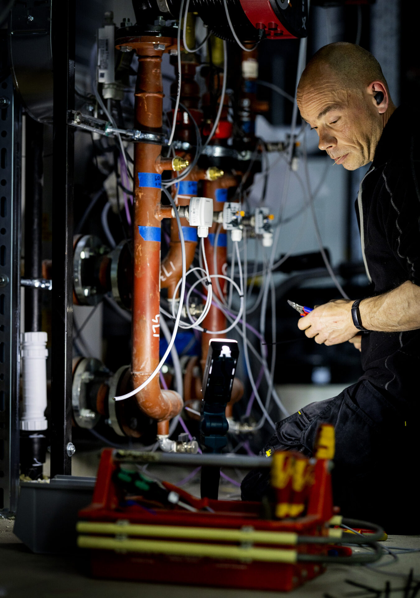 DELFT - Aanbouw nieuwe laboratorium Deltares Delft. - FOTO GUUS SCHOONEWILLE