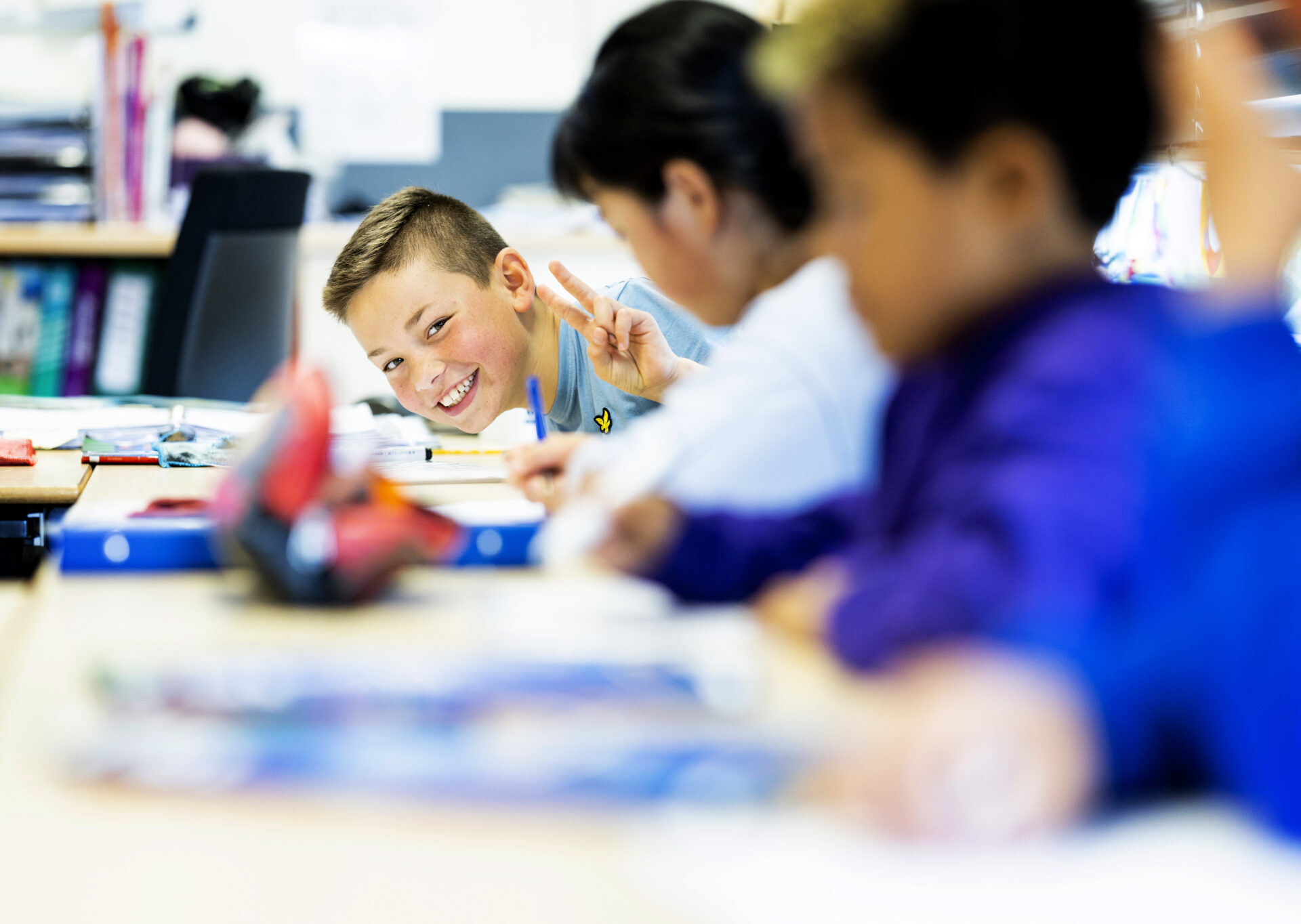 ROTTERDAM - InHolland Beeldbank PABO. Lesgeven. - FOTO GUUS SCHOONEWILLE