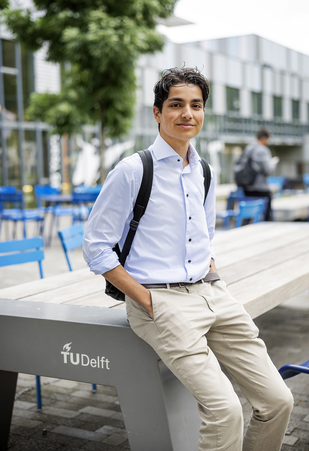 Portretten student Coen Visser