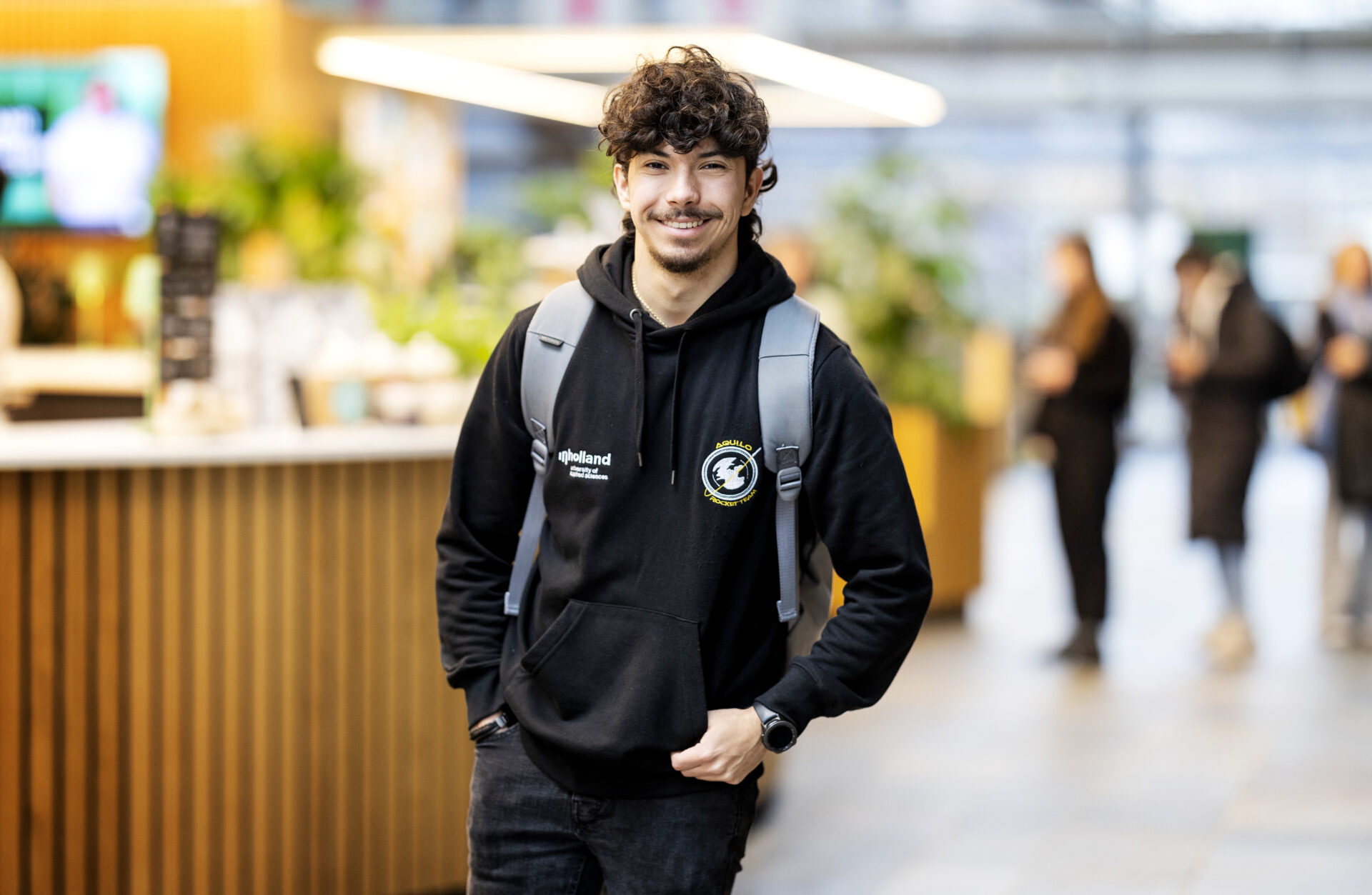 HAARLEM - InHolland Campagne Josefien en Philippe. - FOTO GUUS SCHOONEWILLE