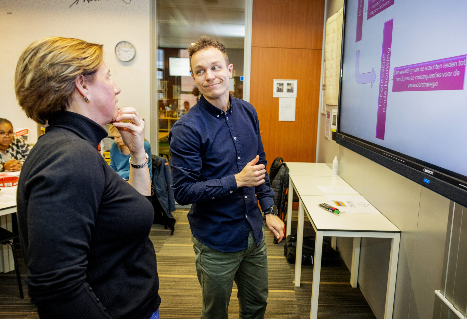 DEN HAAG - Master Leren & Innoveren InHolland - FOTO GUUS SCHOONEWILLE